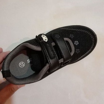 Sepatu Sekolah Anak Perempuan TK/SD SANTICA ORIGINAL Full Black