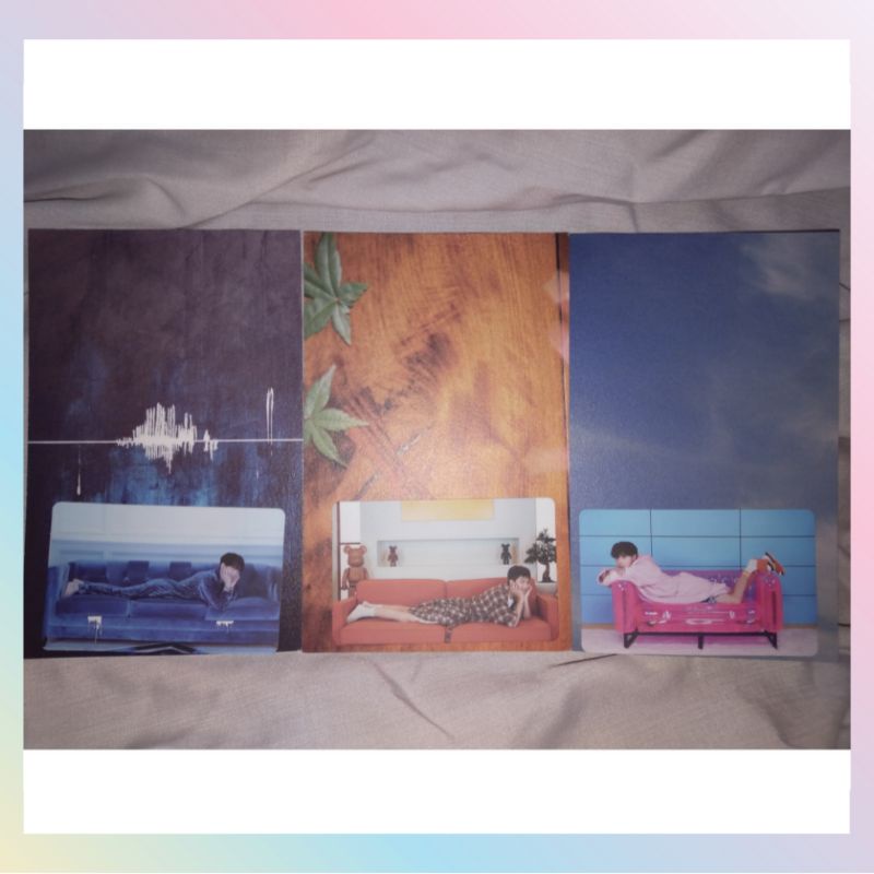 WTS Photocard dan Postcard BTS BE Deluxe Rm Suga Jhope
