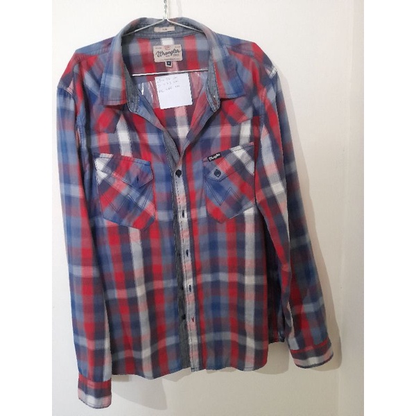 Kemeja wrangler ori (second)