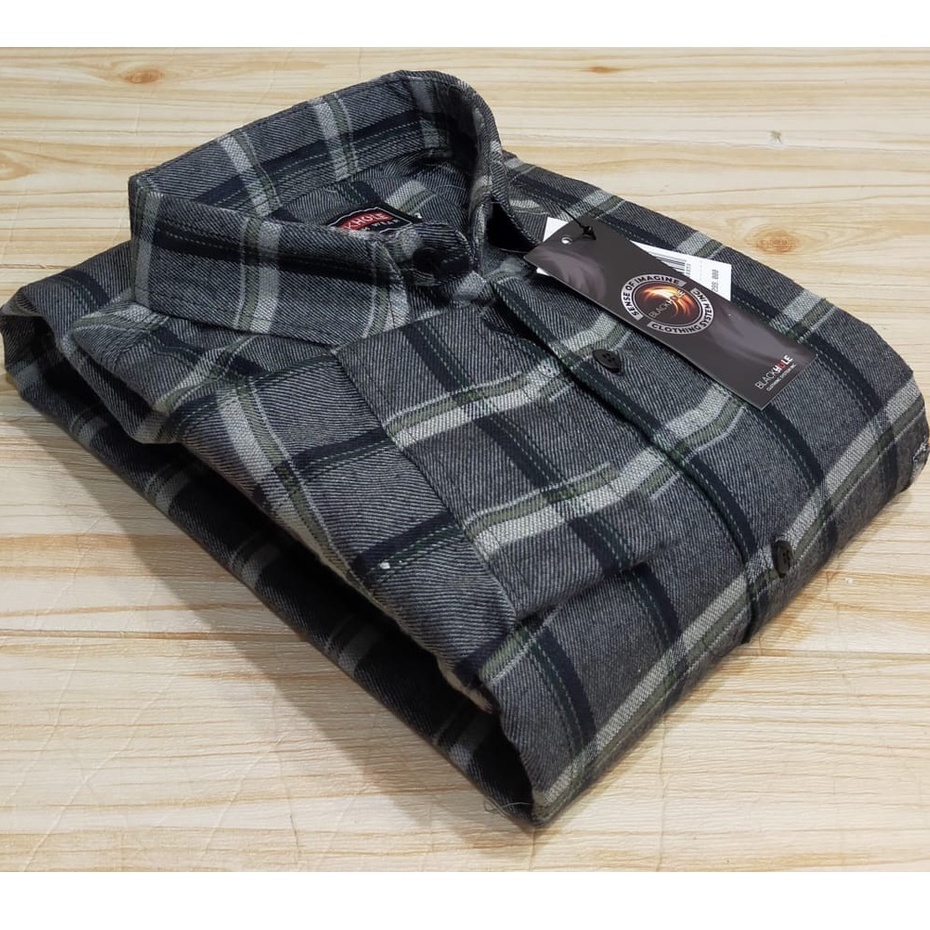 kemeja flanel pria super jumbo 5XL 6XL lengan panjang - flanel jumbo lengan panjang import - kemeja flanel lengan panjang distro uniqlo - kemeja super jumbo pria lengan panjang