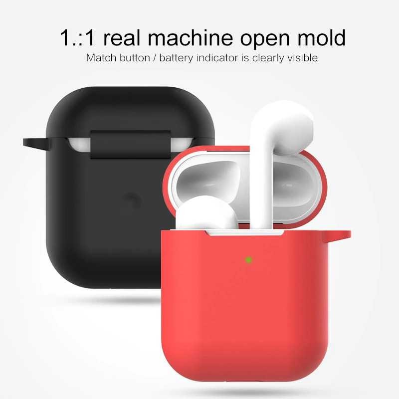 Best Seller ! Wangcangli Sarung Casing Portable Silicone Case for Airpods TWS - W33