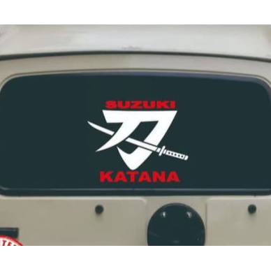 CUTING STIKER STICKER KATANA JIMNY KATANA JANGKRIK 4X4 KEREN
