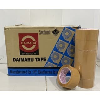 

Terlaris Lakban Coklat Daimaru (Per Roll) Hemat