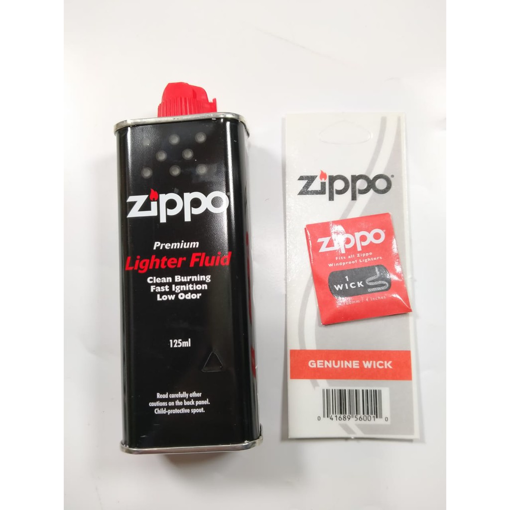 Jual Paket Minyak Korek Zippo Ml Sumbu Zippo Wick Original Zippo Shopee Indonesia