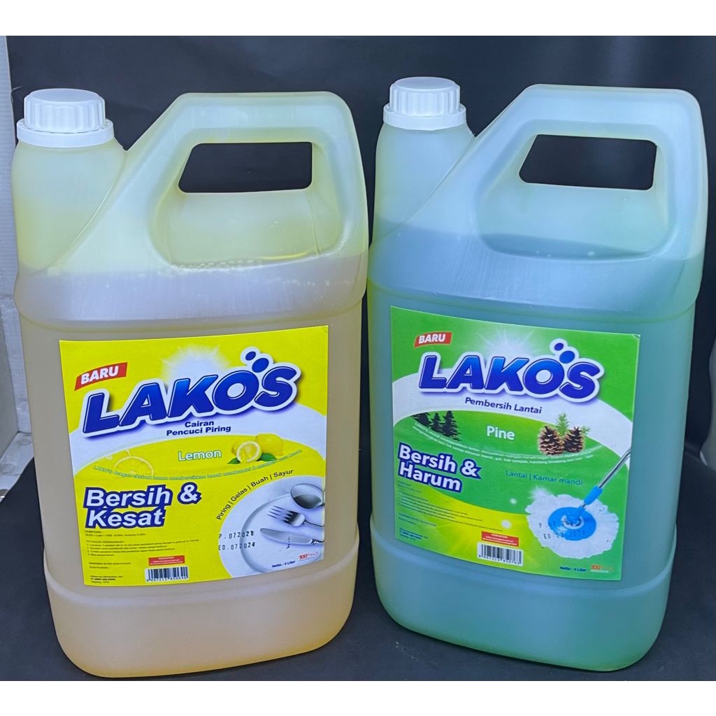 LAKO'S SABUN CUCI PIRING DAN LAKO'S HANDSOAP//4liter dirigen