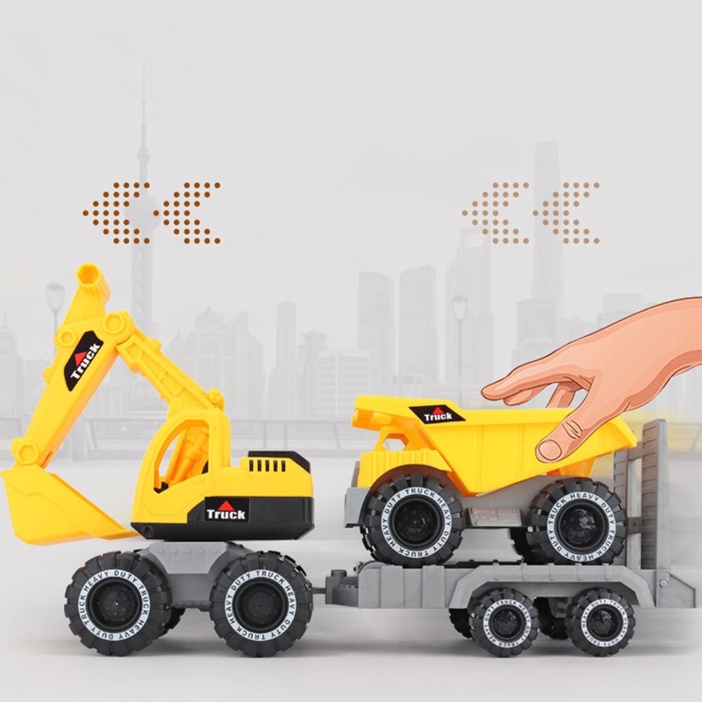 Overview of Sunnybaby Mainan Anak Excavator Car Children Toy - E511PACKAGE CONTENTS