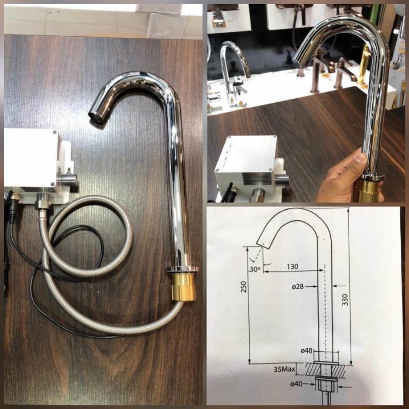 PALOMA FCP 2033 KERAN KRAN AIR SENSOR OTOMATIS WASTAFEL CUCI TANGAN