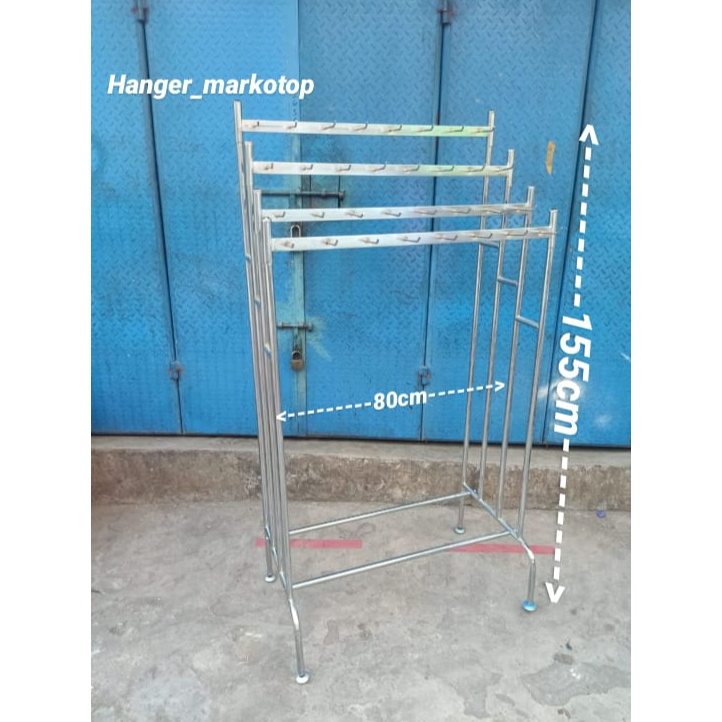 rak ikat pinggang 4 susun