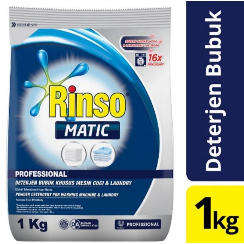 Rinso Matic Bubuk Profesional 1kg