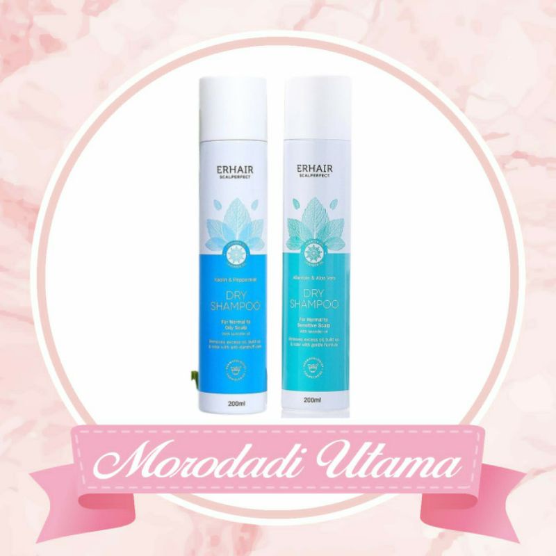 ERHAIR Dry Shampoo for Oily Scalp | Sensitive Scalp (Kusus Pulau Jawa)