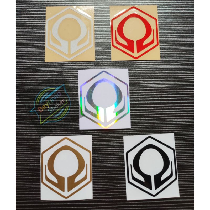 STICKER LOGO HEXOM CUTTING