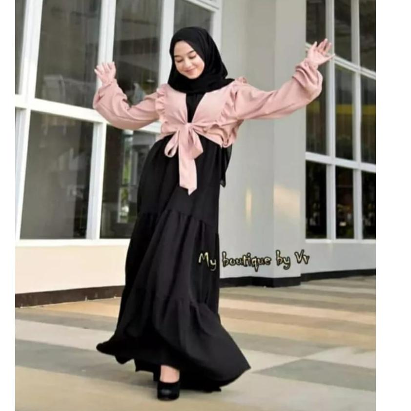 Top Produk.. ambrosia set / ambrosia terbaru / gamis terbaru / gamis wanita / gamis dewasa / gamis m