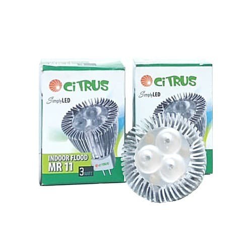 Citrus LED Halogen MR11 3W Putih Lampu Bohlam LED MR11 3 Watt CDL