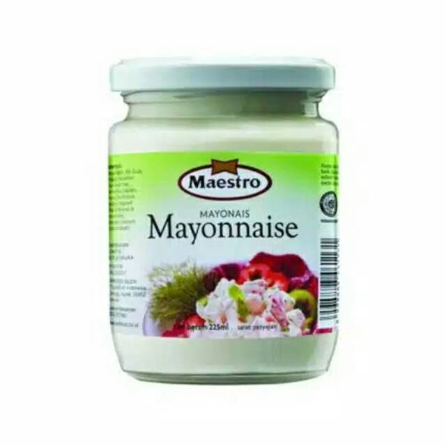 

Maestro Mayonnaise Botol 225gr - Mayonais