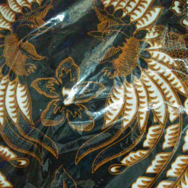 Diskon Bswart Batik Hrb026 Kenongo Hem Pendek Padi Pekalongan M L Xl Batik Pria Murah Modern Grosir