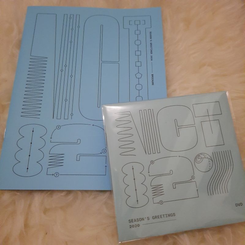 NCT 127 SEASON'S GREETINGS  2020 SG20 BROCHURE DVD HAECHAN TAEYONG MARK JAEHYUN DOYOUNG