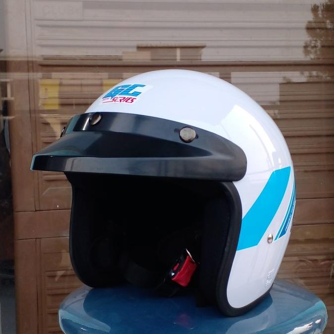 helm Gl series honda jadul restorasi helm klasik gl series pet pendek