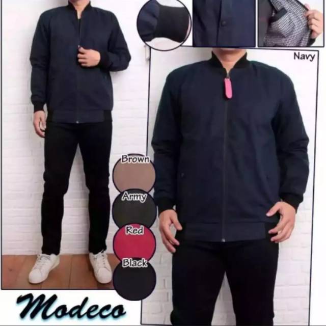 Jaket kampas/jaket pria berkualitas/warna navy