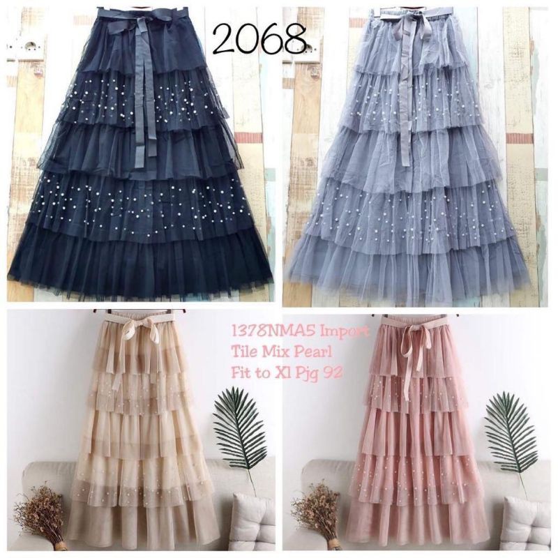 rok tutu sama atasan brukat