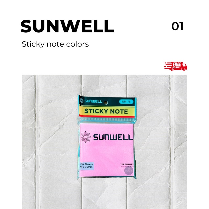 

Post it/ Sticky Note Sunwell NM-75