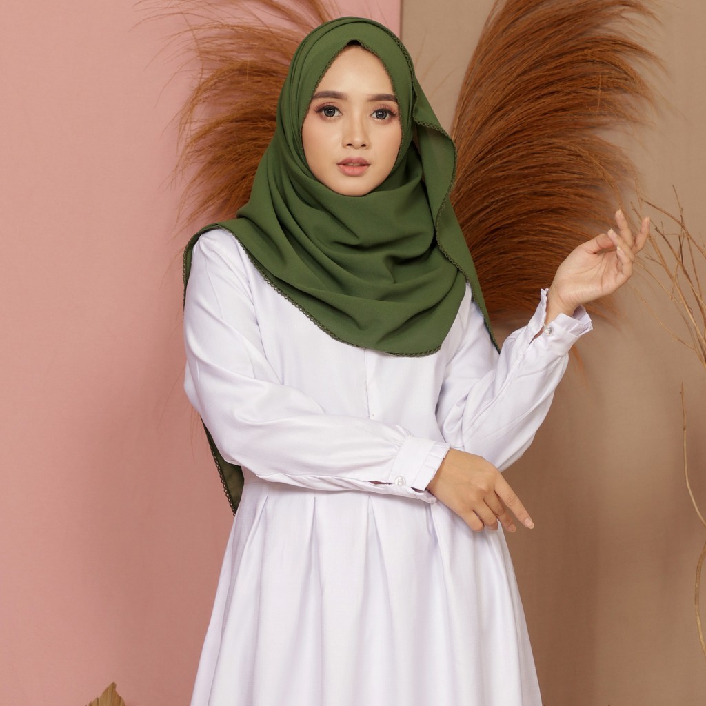 Pashmina Crochet Picot 180 x 75 Diamond stretch-3