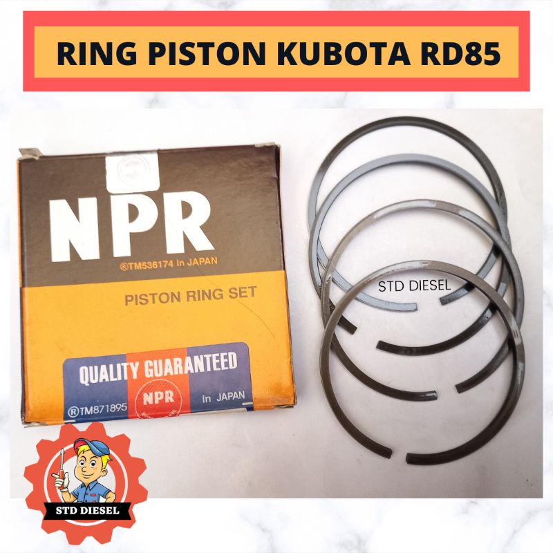 RING PISTON UNTUK MESIN KUBOTA RD85 RD85 RD85 DI RD85DIS DIS RING SEKER SEHER