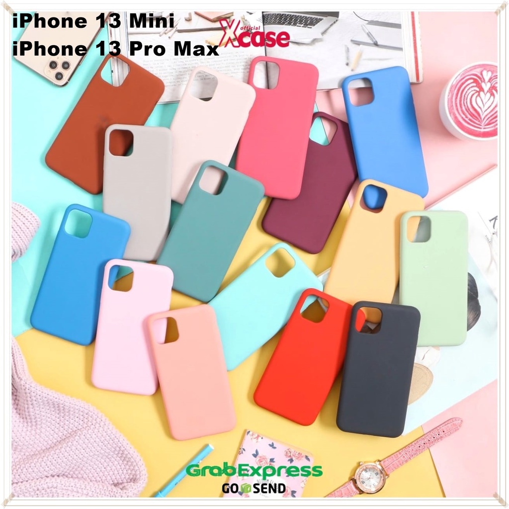 Casing iPhone 6 7 8 6+ 7+ 8+ SE X XS XR 11 12 13 Pro Max - [FULL COVER] ORIGINAL apple silicon (9)