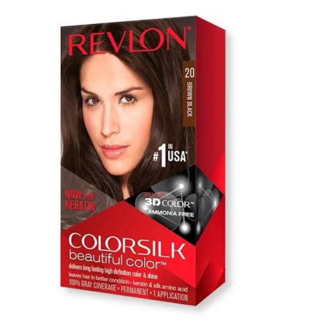 Revlon Colorsilk No 20 Brown Black