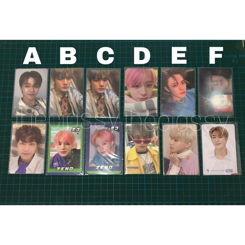 WTS PC Jaemin jewel universe namol jeno selimut glitch mode glimo biru trading card dreaming mixtape