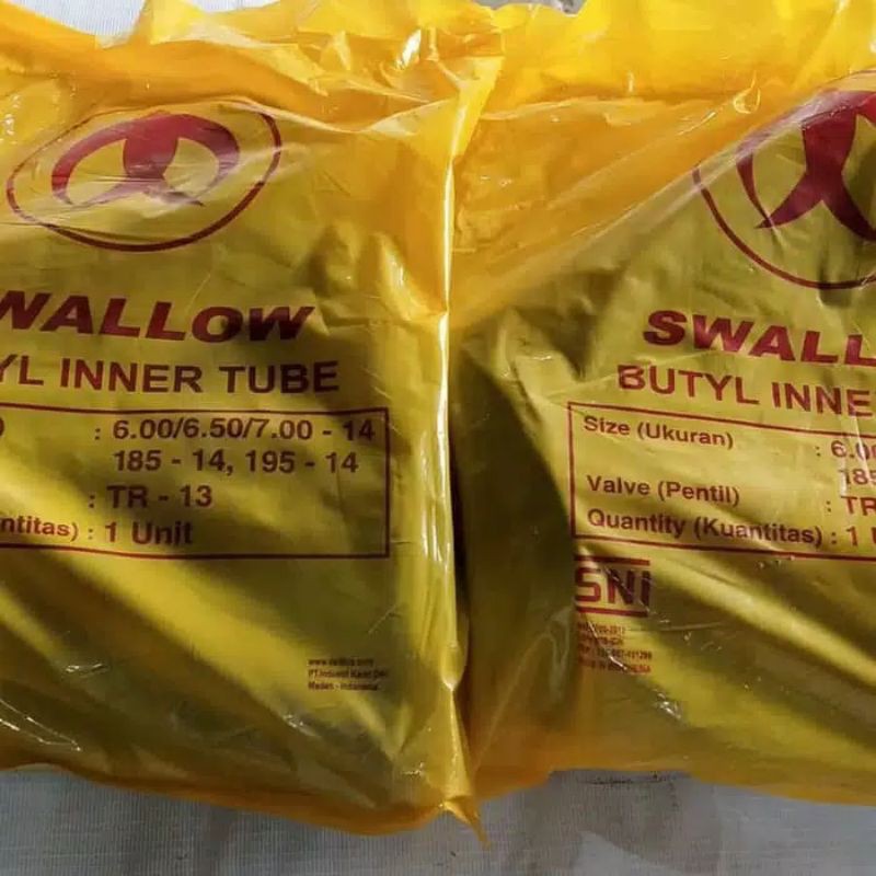 ban dalam mobil ukuran ring 14 swallow