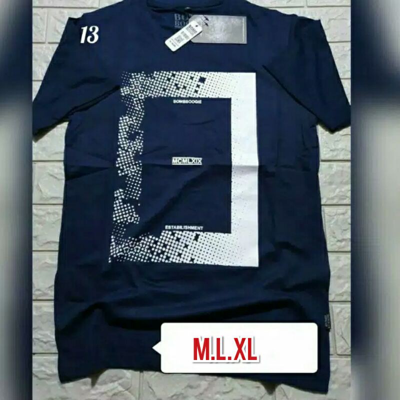 kaos boombogie original kwalitas premium