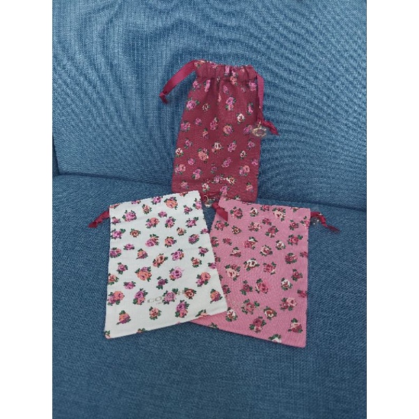 COACH FRAGRANCE DRAWSTRING POUCH