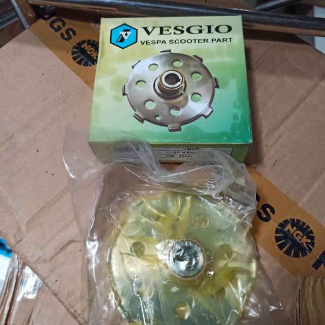 backplate 7 vespa EXCEL PXE merk VESGIO