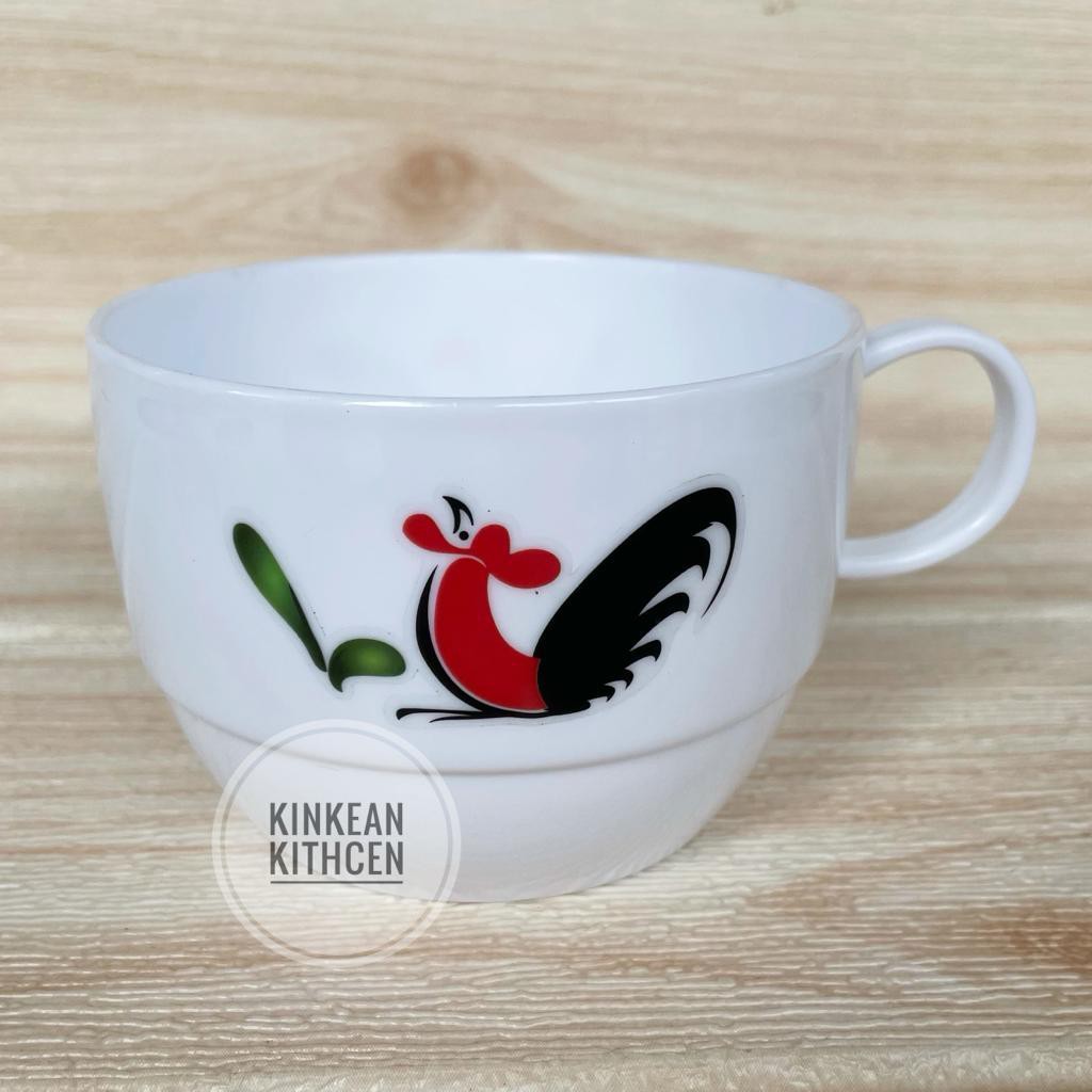 Cangkir Kopi / Teh - Gelas Gambar Ayam - Latte