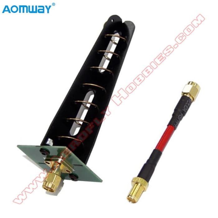 Aomway 11Dbi 7 Turn 5.8Ghz Helical Antenna (Rhcp) Sma Connector Vu8290