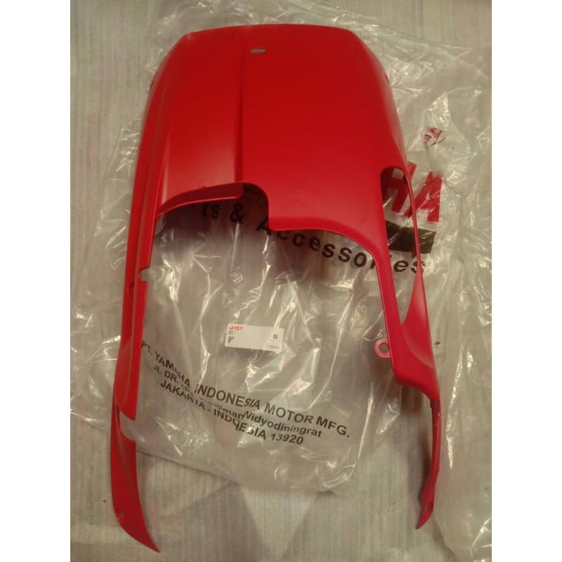 cover lower mio sporty merah original dek kolong mio sporty merah original
