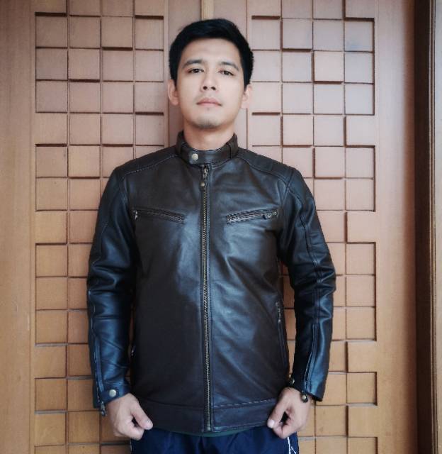 Jaket kulit premium