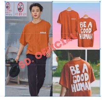 Kaos Tshirt BTS Jimin Nomad Be A Good Human Bonus Foto BTS Random