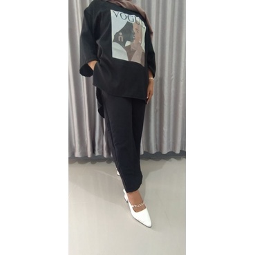 SETELAN VIRAL CRINKLE/SETCEL BLOUSE OVERSIZE SABLON/SETELAN WANITA TERBARU/SET CRINKLE AIRFLOW PREMI