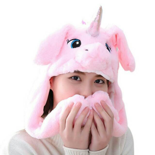 Topi Unicorn Korea Dancing Musik