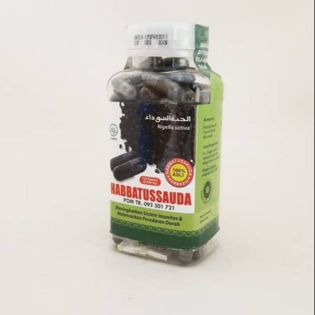 Habbatussauda 120 kapsul . Jintan Hitam