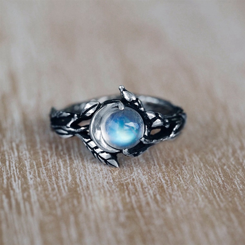 Cincin Tiga Batu Turquoise