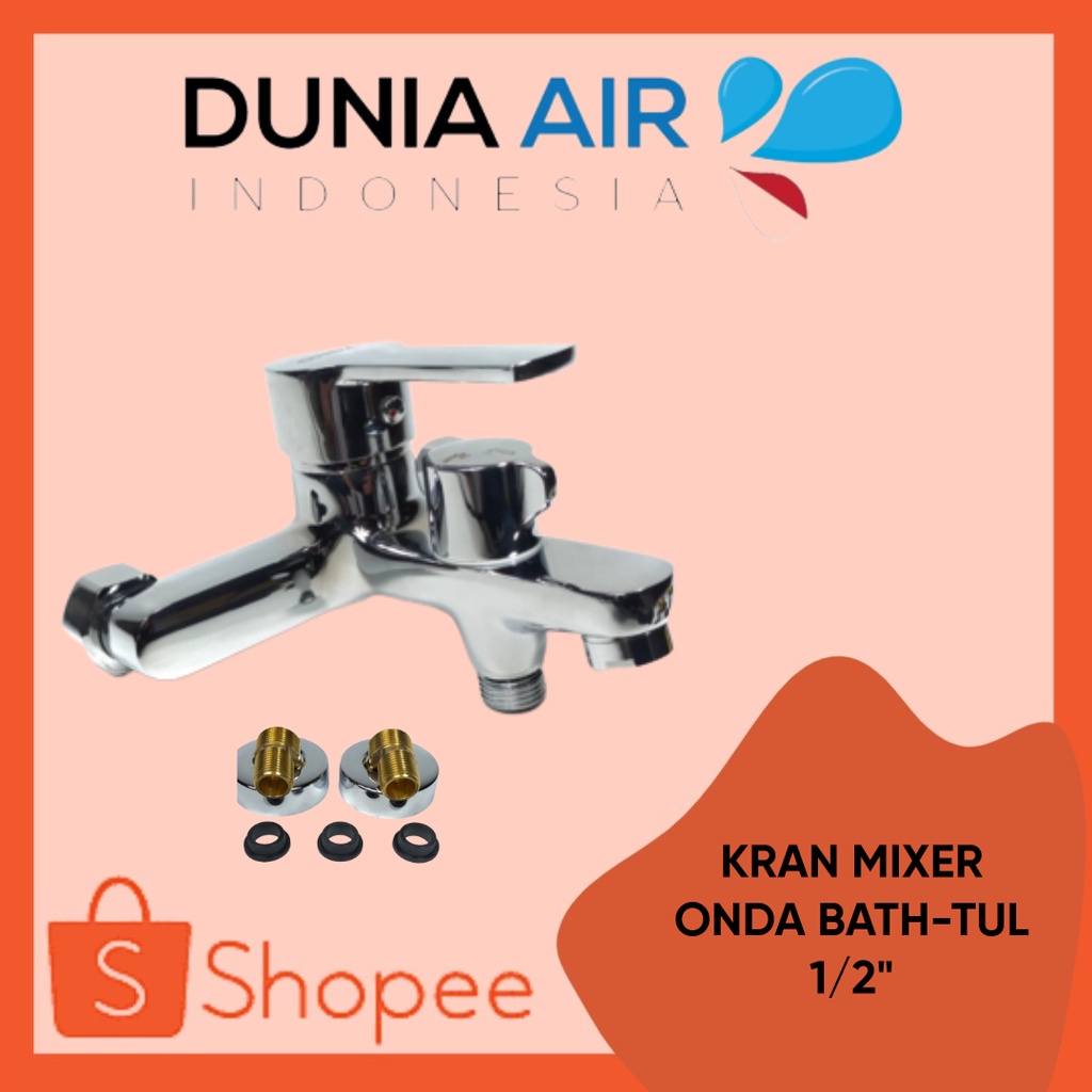 Jual KRAN MIXER ONDA BATH TUL KNOP KERAN SHOWER WATER HEATER BATHTUB ...