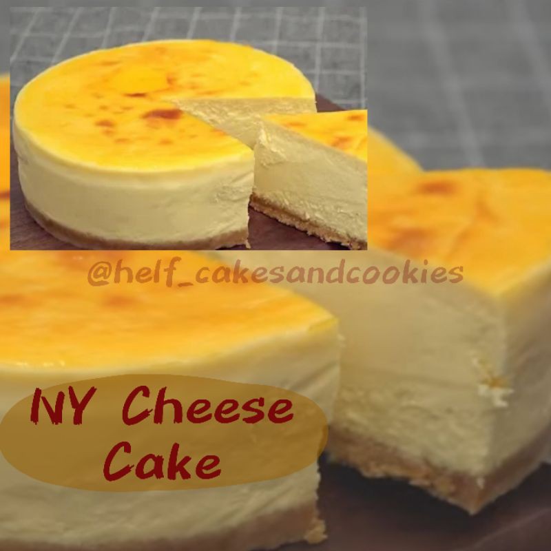 

New York Cheese Cake / Cheese Cake / Kue krim Keju