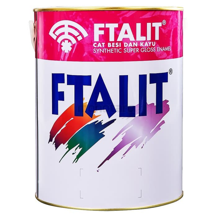 

Cat FTalit 1Kg - Cat Minyak Kayu & Besi (Warna Glossy / Kilap)