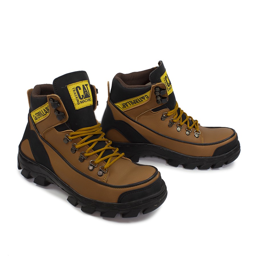 SEPATU SAFETY TRAKING CATERPILLAR ARGON SAFETY BOOTS PRIA KERJA LAPANGAN