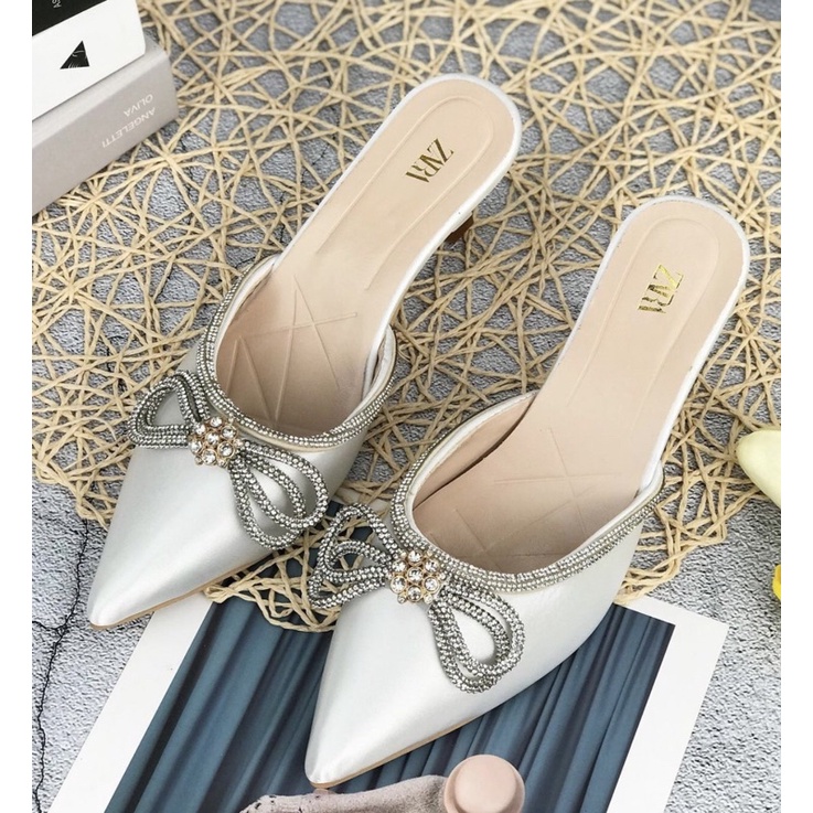 heels AM617 sendal wanita import realpict