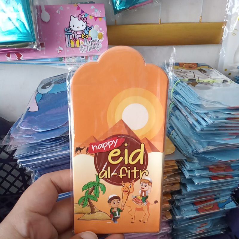 

amplop lebaran unta gurun pasir