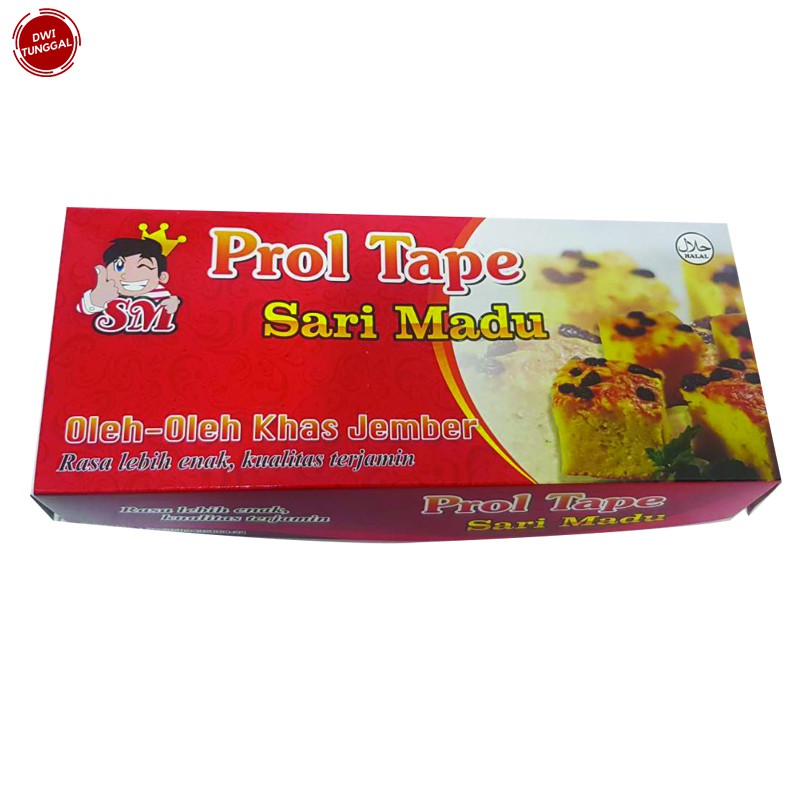 

Prol Tape 600 gram produksi Sari Madu Jember