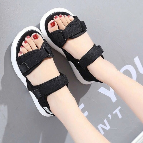 PROMO Sandal Gunung Wanita Casual Korean Style Terbaru Termurah Ternyaman 2022 Sandal Wedges Tali Be